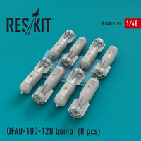 OFAB-100-120 bomb (8 pcs) Su-7, Su-17, Su-24, Su-25, Su-27, Su-30, Su-34, MiG-21, MiG-27, Yak-38, Jak-130