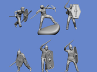 Fighting Celts with different armor 1 - Image 1