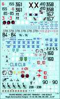 Regia Aeronautica Insignia - Cr 32, Mc 200, Mc 202, Ju 87