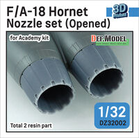 F/A-18A/B/C/D Hornet Exhaust Nozzle set - Opened (for Academy) Setp.2022 - Image 1