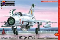 MiG-21R "Fishbed H" European Users - Reedition, new decals scheme