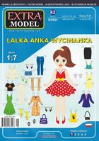 9/2021 Lalka Anka wycinanka