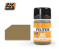 AK 261 LIGHT FILTER FOR WOOD,35ML