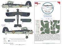 Fairey Swordfish Mk.I / Mk.II / Mk.III - Camouflage Mask Set (for Tamiya kits) - Image 1