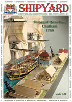 Nabrzee stoczniowo portowe - Chatham 1780r.  nr21 skala 1:96