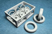 Wheels For Sd.Kfz.11/251 Gelande For Tamiya Kits - Image 1