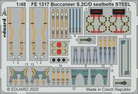 Buccaneer S.2C/D seatbelts STEEL AIRFIX