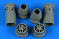 F/A-18E/F Super Hornet exhaust nozzles - closed HOBBY BOSS