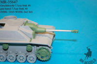 Gun barrel 7,5cm StuK 40 2in1 kit - Image 1