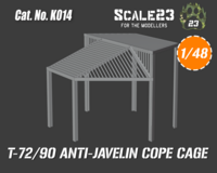 Anti-Javelin Cope Cage (for T-72/80/90) - 1 pc - Image 1