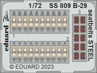 B-29 Seatbelts STEEL HOBBY 2000 / ACADEMY - Image 1