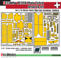 Hetzer PE Full Detail Up set (Early/mid/late) (for Academy/Tamiya 1/35) Restock