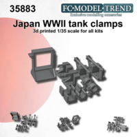 Japan WWII tanks clamps