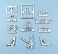 Boeing F/A-18 E/F Super Hornet and EA-18 G Growler - Landing Gear (for Meng Model kits) - Image 1