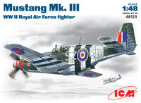 Mustang Mk. III WWII RAF  fighter