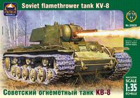 KV8 Russian heavy flamethrower tank