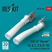 F/A-18 Hornet (A, B, C, D & CF-18) Air Intakes For Kinetic Kit (3D Printed) - Image 1