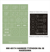 Typhoon Mk IB (Bubbletop) Hasegawa 9464 - Image 1