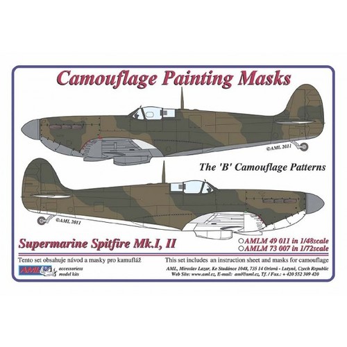 Maska Supermarine Spitfire Mk.I,II - Image 1