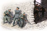 Who is that? German mountain troops and Soviet Marines (Spring 1943) 6 figures set