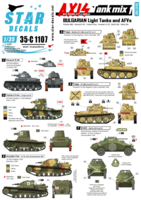 Axis & East European Tank mix # 1. Bulgarian light tanks and AFVs.