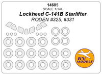 Lockheed C-141B Starlifter (RODEN) + wheels masks