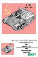 T-80 Soviet light tank