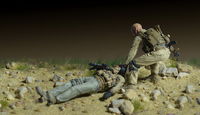 The wounded PMC 2 figures