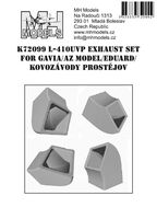 L-410UVP Exhaust Set (For Gavia/AZ Model/Eduard/Kovozvody Prostjov)