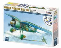 Greek Fighter PZL 24F w/ 20mm Oerlikon [2022 upgraded RE-EDITION]