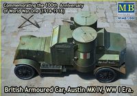 British Armoured Car, Austin, MK IV, WW I Era 