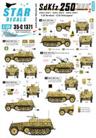SdKfz 250 neu # 2. Waffen-SS markings. 11.SS-Nordland, 12.SS-Hitlerjugend. - Image 1