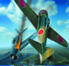 Mitsubishi A6M5a Zero - Japanese Fighter (Model With Laser Cut Frames)