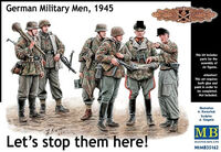 Lets stop them here! German Military Men, 1945  - Image 1