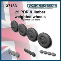 25 PDR And Limber Weighted Wheels